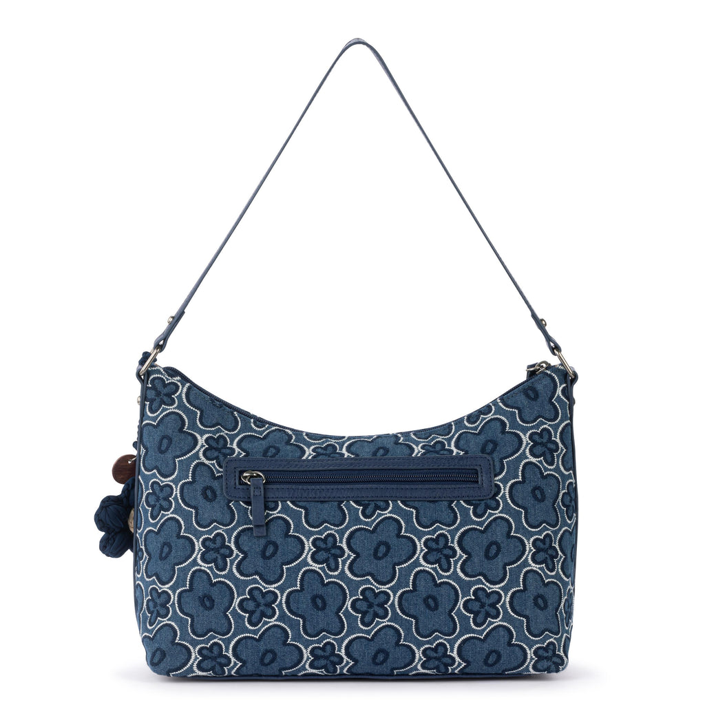 Sakroots Banyan Hobo - Denim - Denim Retro Flower