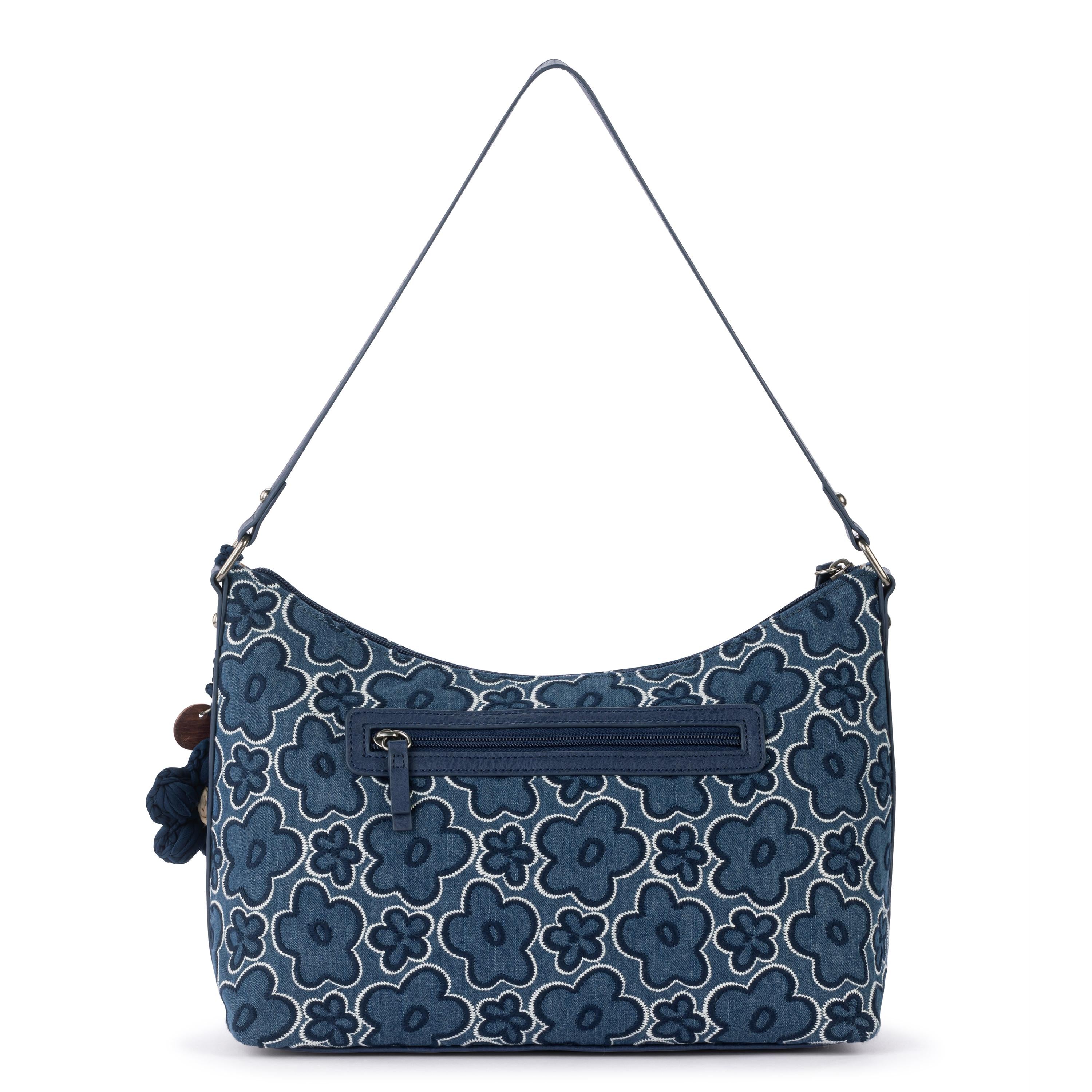 Sakroots Banyan Hobo - Denim - Denim Retro Flower