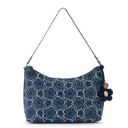 Banyan Hobo - Denim - Denim Retro Flower