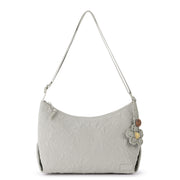 Banyan Hobo - EcoTwill - Pebble Flower Blossom Quilted