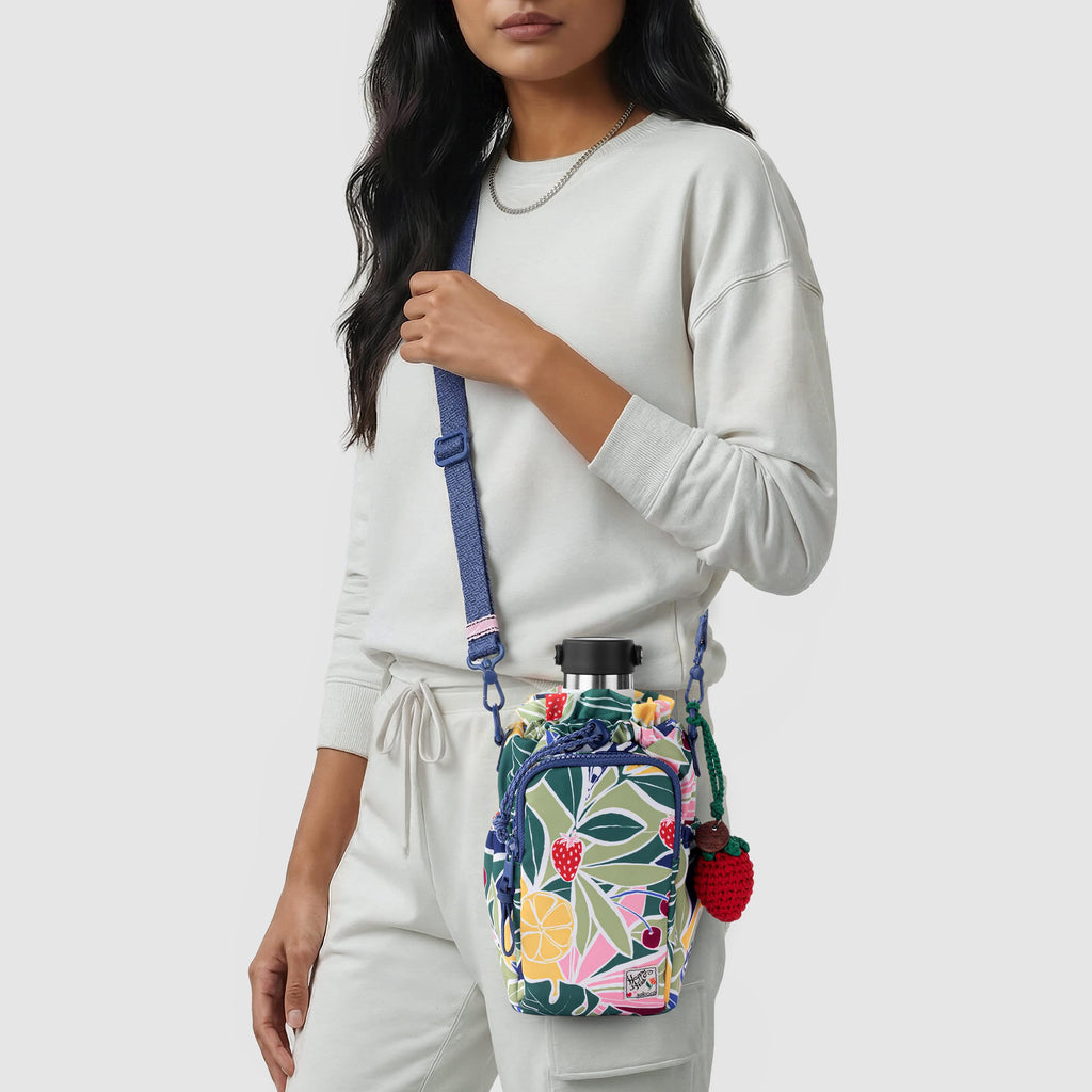 Sakroots Banyan Drawstring Crossbody -|Eco Twill - Fruit Paradise|