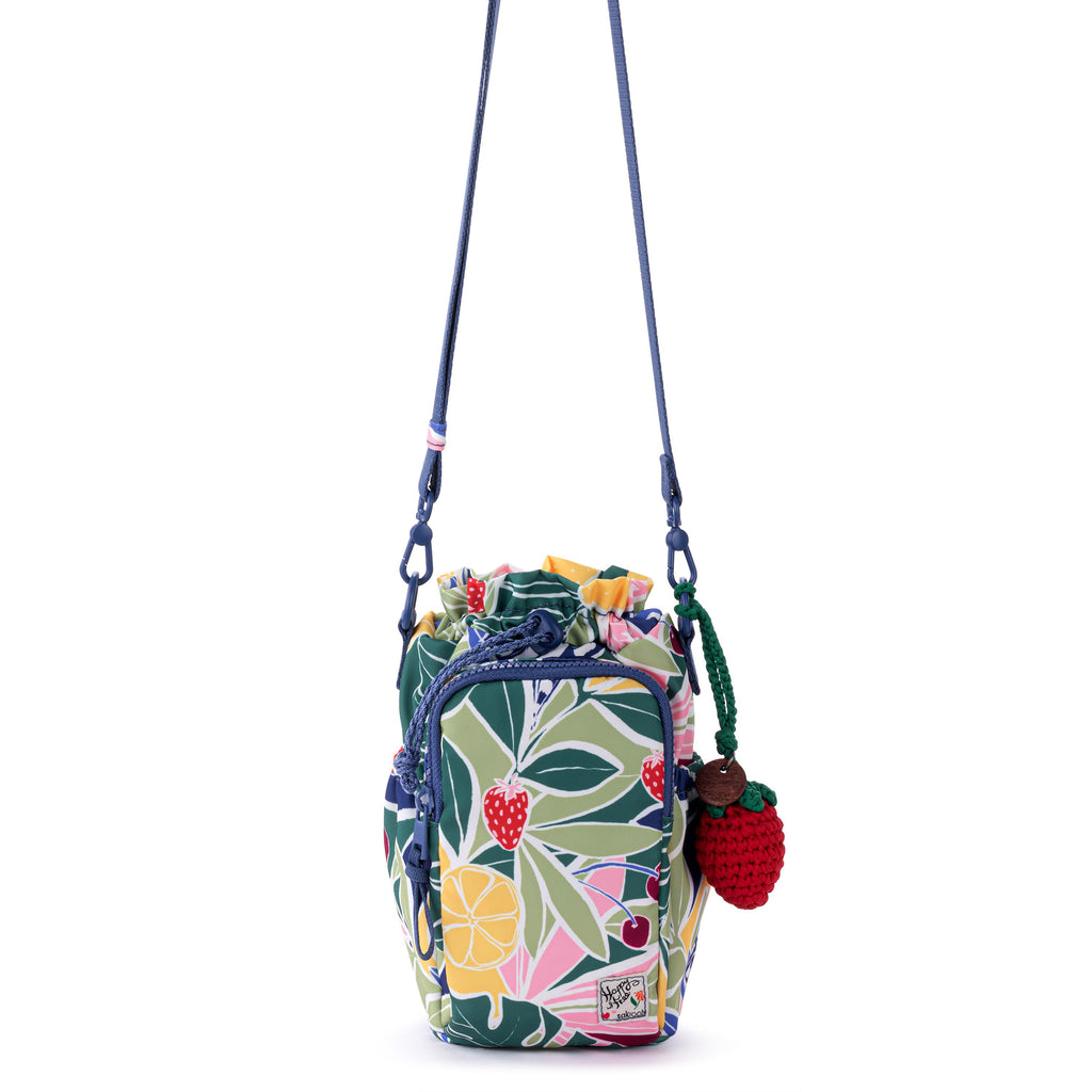 Sakroots Banyan Drawstring Crossbody -|Eco Twill - Fruit Paradise|