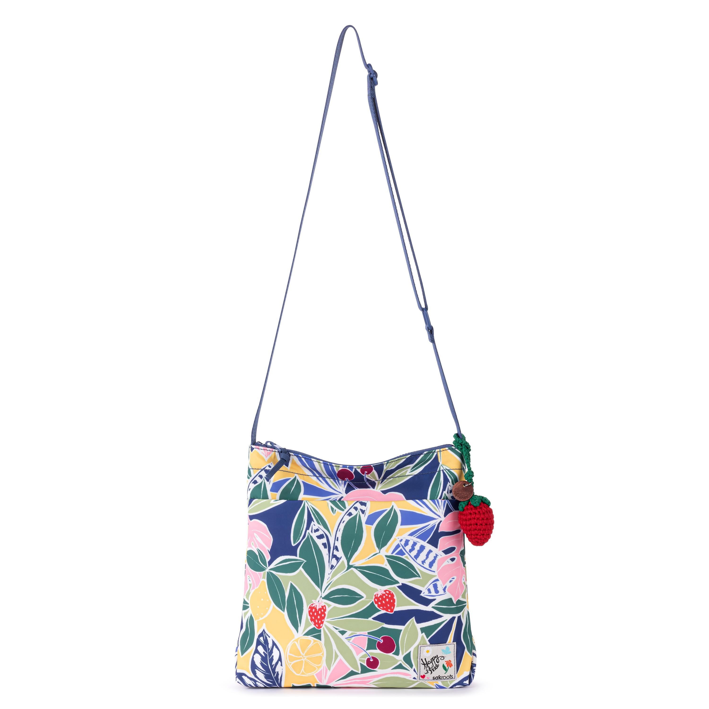 Sakroots Banyan Basic Crossbody - EcoTwill - Fruit Paradise