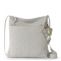 Sakroots Banyan Basic Crossbody -|Eco Twill - Pebble Flower Blossom Q|