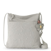 Banyan Basic Crossbody - EcoTwill - Pebble Flower Blossom Quilted