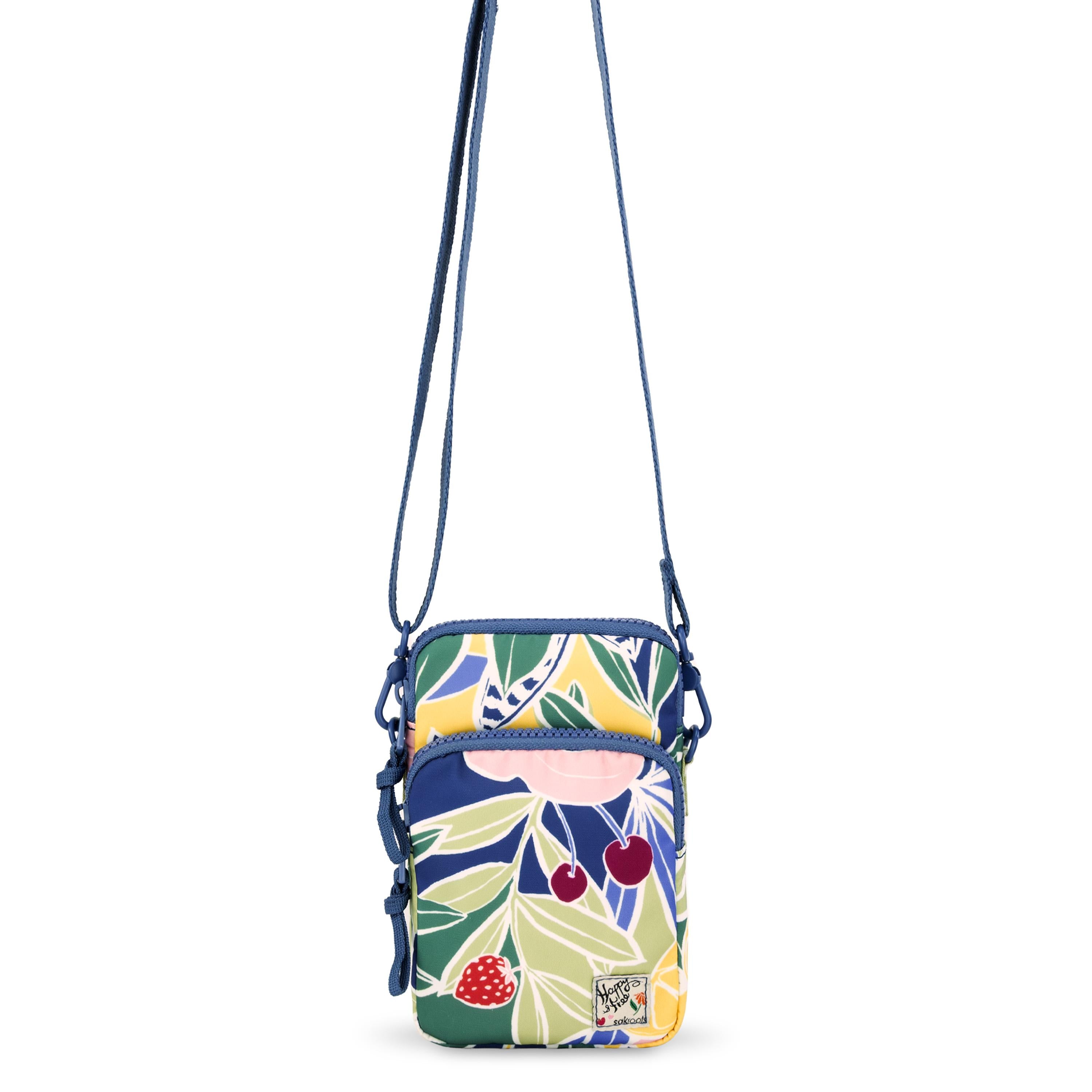 Sakroots Koa Adjustable Smartphone Crossbody -|Eco Twill - Fruit Paradise|