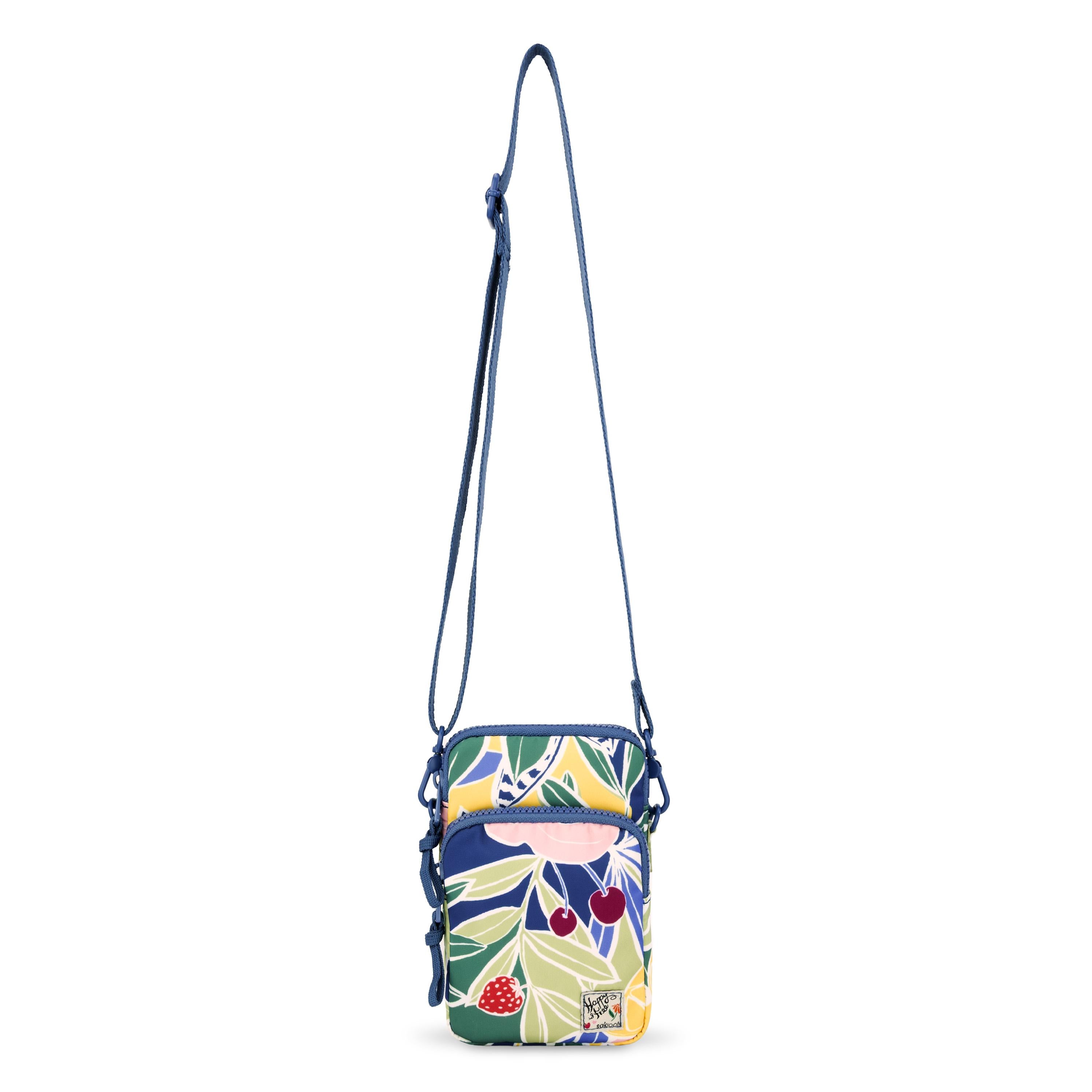 Sakroots Koa Adjustable Smartphone Crossbody -|Eco Twill - Fruit Paradise|