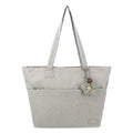 Sakroots Banyan Shoulder Tote -|Eco Twill - Pebble Flower Blossom Q|