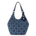 Sakroots Roma Shopper - Denim - Denim Retro Flower