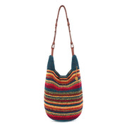 Los Feliz 120 Hobo - Hand Crochet - Woodland Stripe