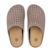 Bolinas Woven Clog - Leather - Mushroom Sand Suede Woven