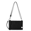 The Sak Vita Convertible Wristlet - Leather - Black Woven