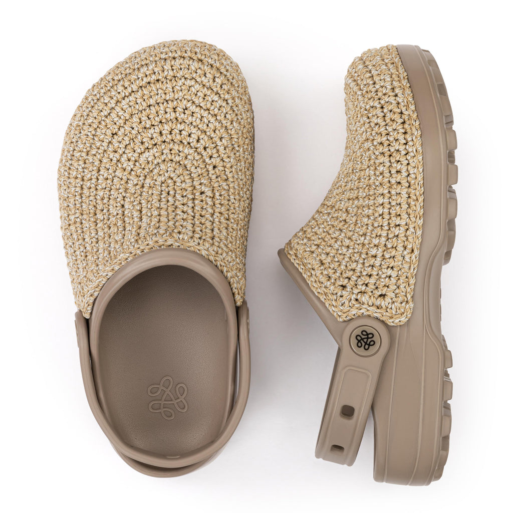 The Sak Bolo Eva Clog - Bamboo Static