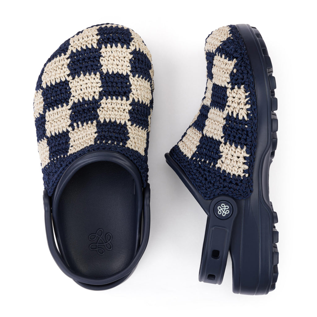 The Sak Bolo Eva Clog - Denim Check