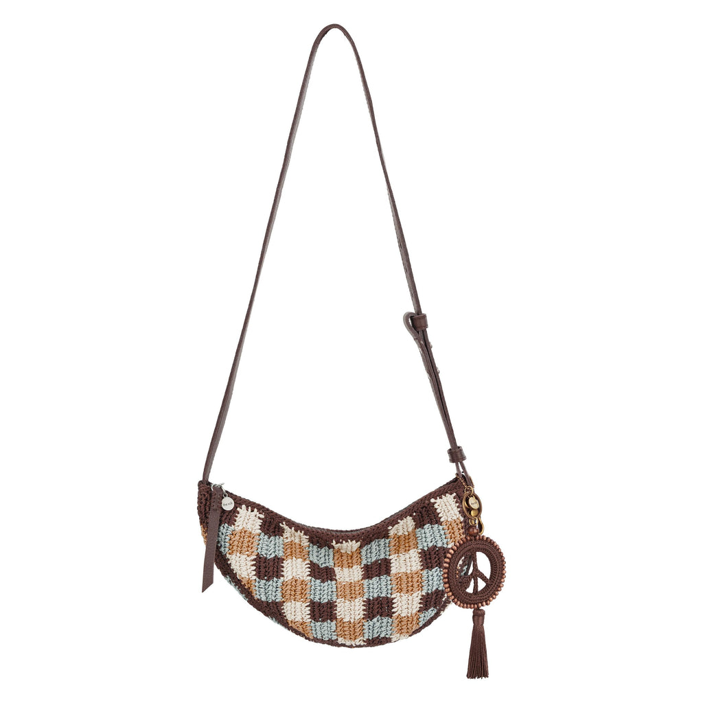The Sak Yarnicharmz Dangle - Hand Crochet - Mahogany Peace