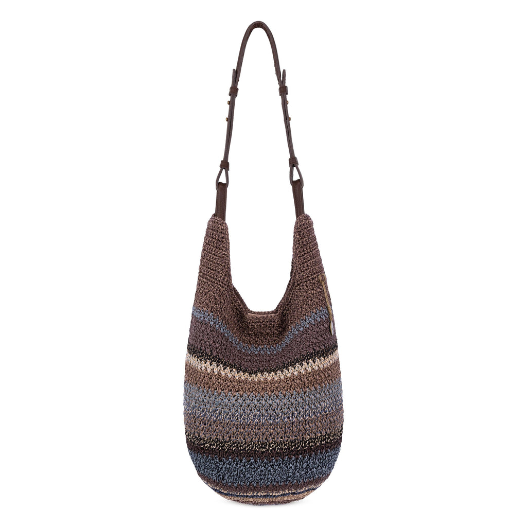 The Sak Los Feliz 120 Hobo - Hand Crochet - Aspen Stripe