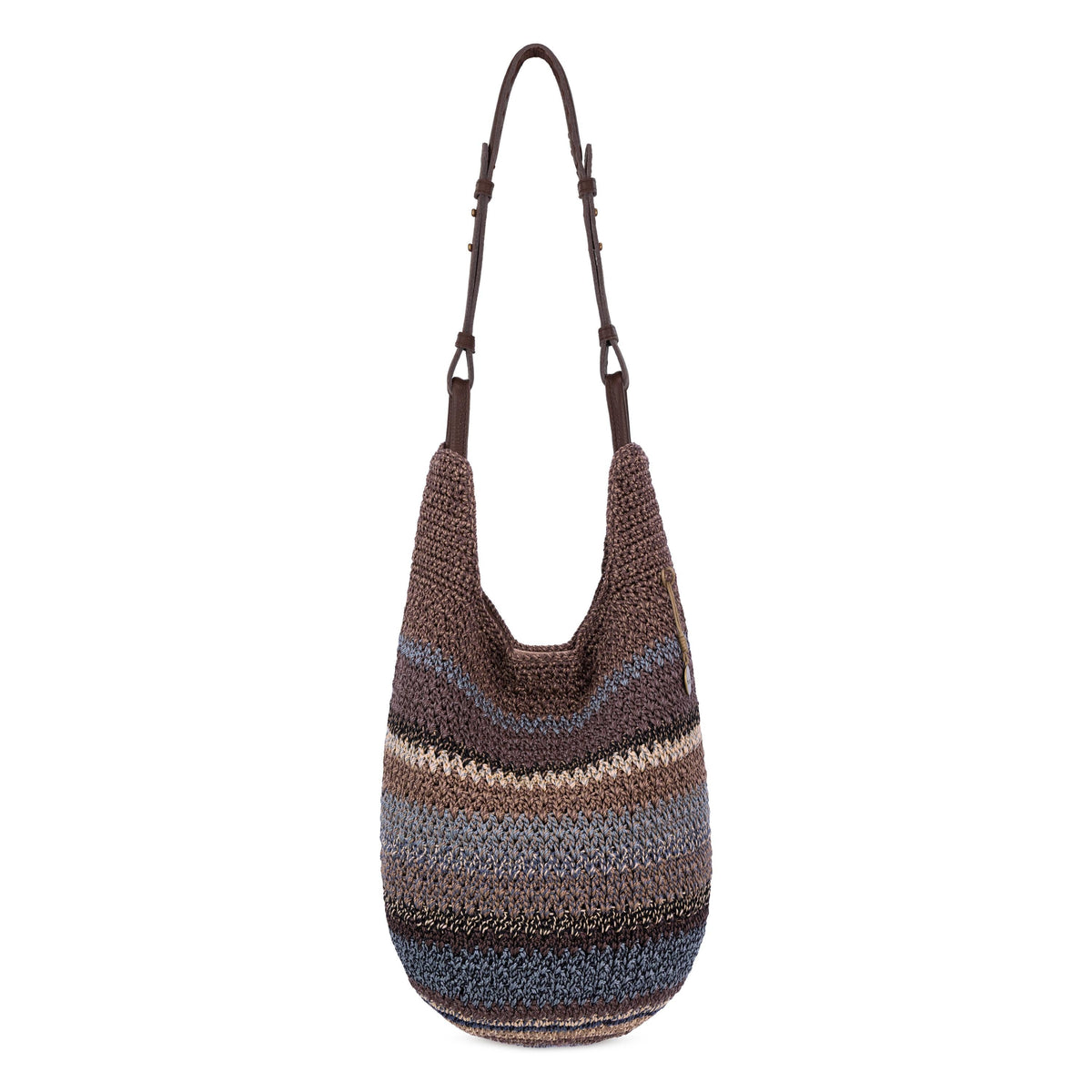 The Sak Los Feliz 120 Hobo - Hand Crochet - Aspen Stripe