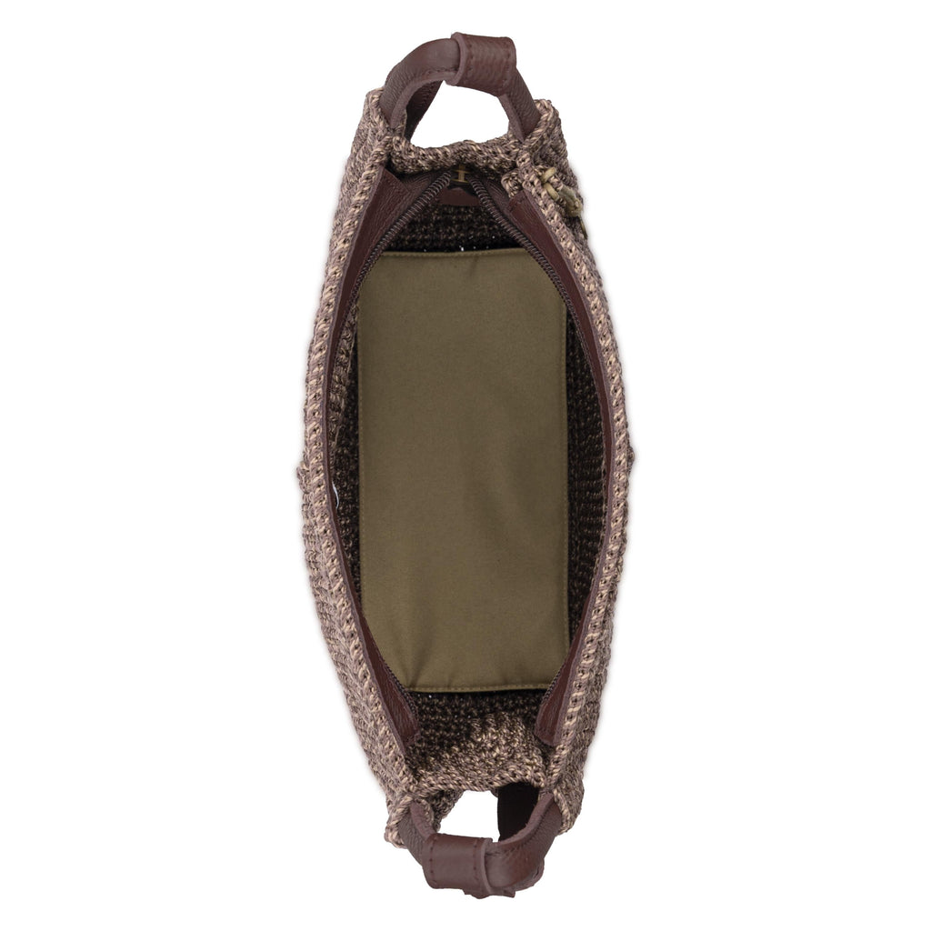 The Sak Los Feliz Crossbody - Hand Crochet - Nutmeg Static