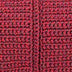 Los Feliz Hobo - Hand Crochet - Black Cherry Static