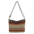 The Sak Lumi Crossbody - Hand Crochet - Harvest Stripe