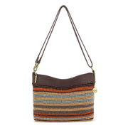 Lumi Crossbody - Hand Crochet - Harvest Stripe