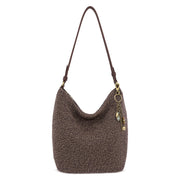 Sequoia Hobo - Hand Crochet - Nutmeg Static