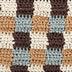 Vita Convertible Wristlet - Hand Crochet - Acorn Check