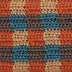 Vita Convertible Wristlet - Hand Crochet - Autumn Check