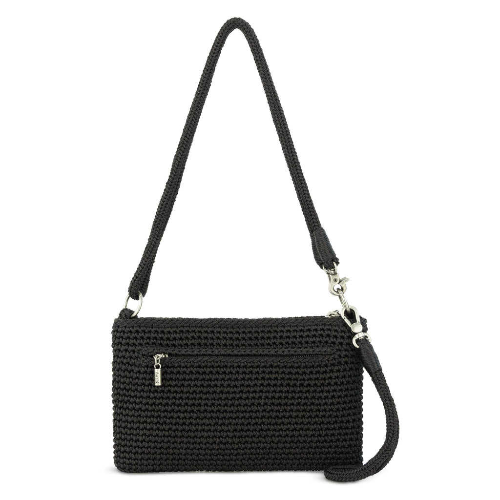 The Sak Vita Convertible Wristlet - Hand Crochet - Black