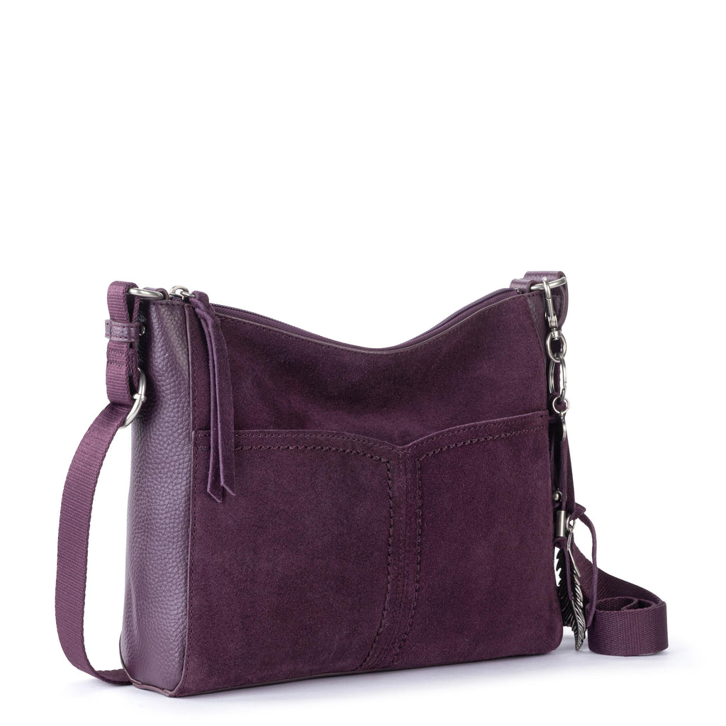 The Sak Alameda Crossbody - Leather - Aubergine Suede