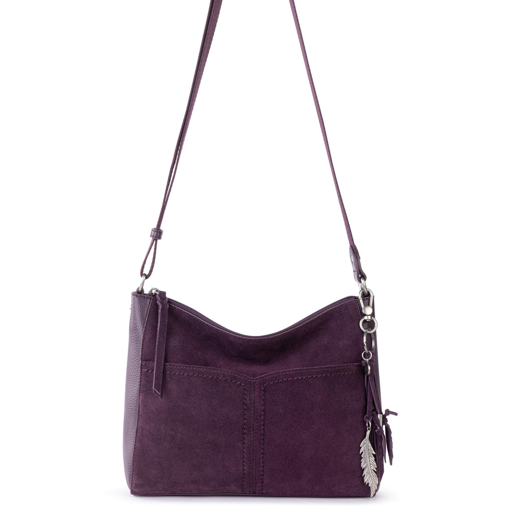 The Sak Alameda Crossbody - Leather - Aubergine Suede