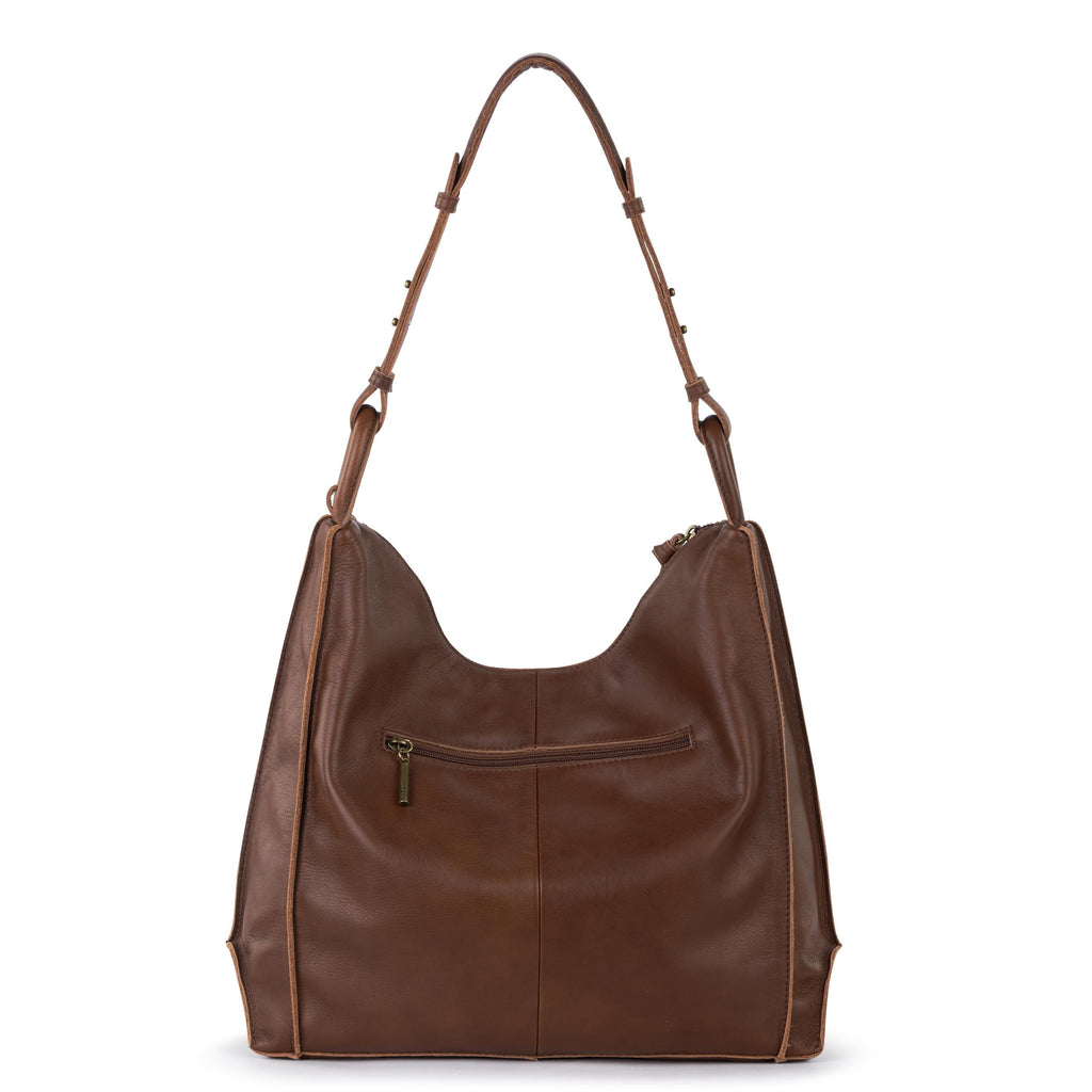 The Sak Los Feliz Bucket Hobo - Leather - Whiskey