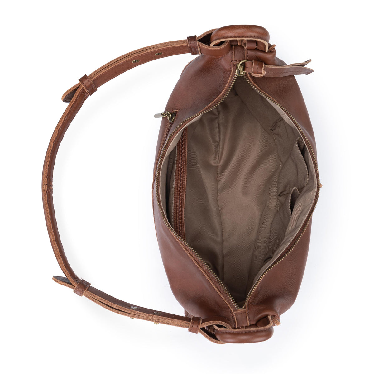 The Sak Los Feliz Bucket Hobo - Leather - Whiskey