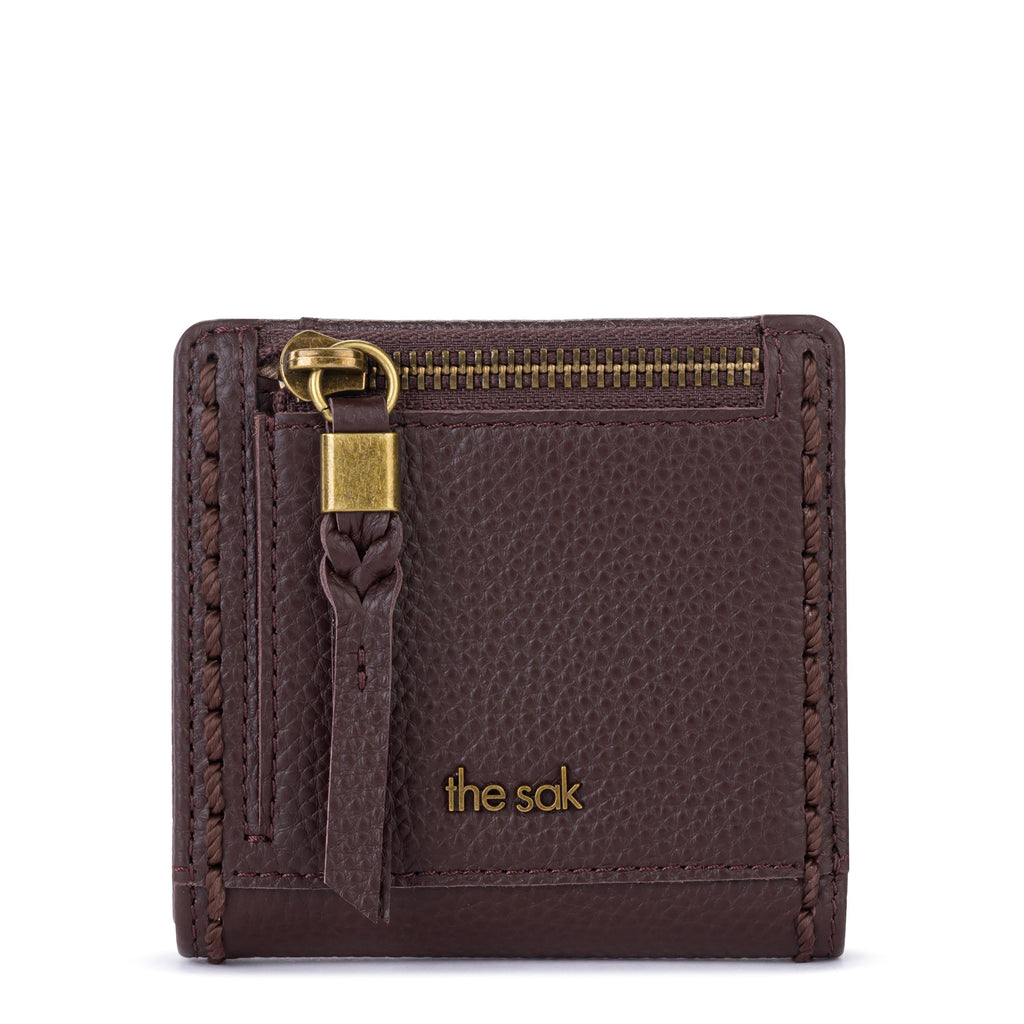 The Sak Mira Small Wallet - Leather - Mahogany