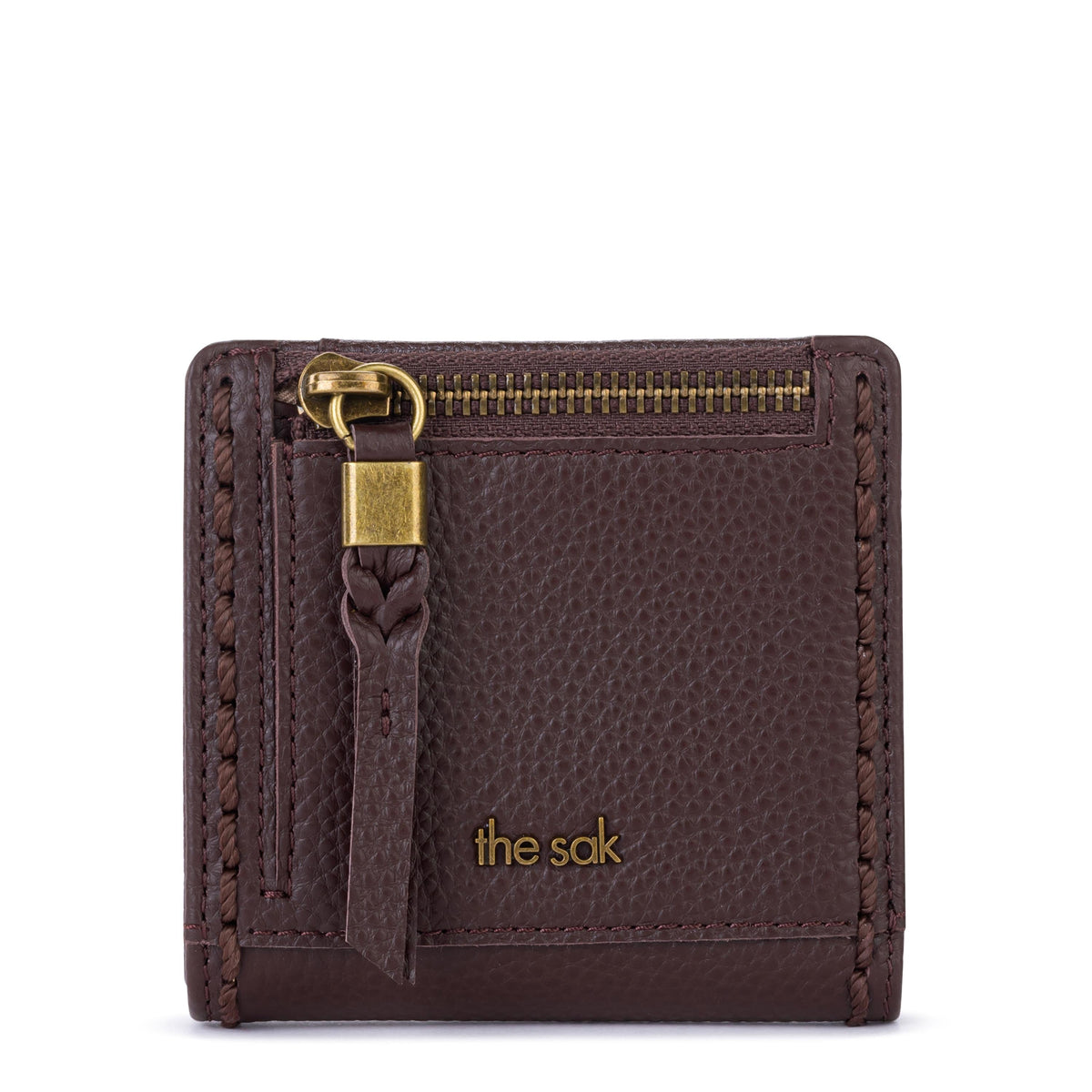 The Sak Mira Small Wallet - Leather - Mahogany