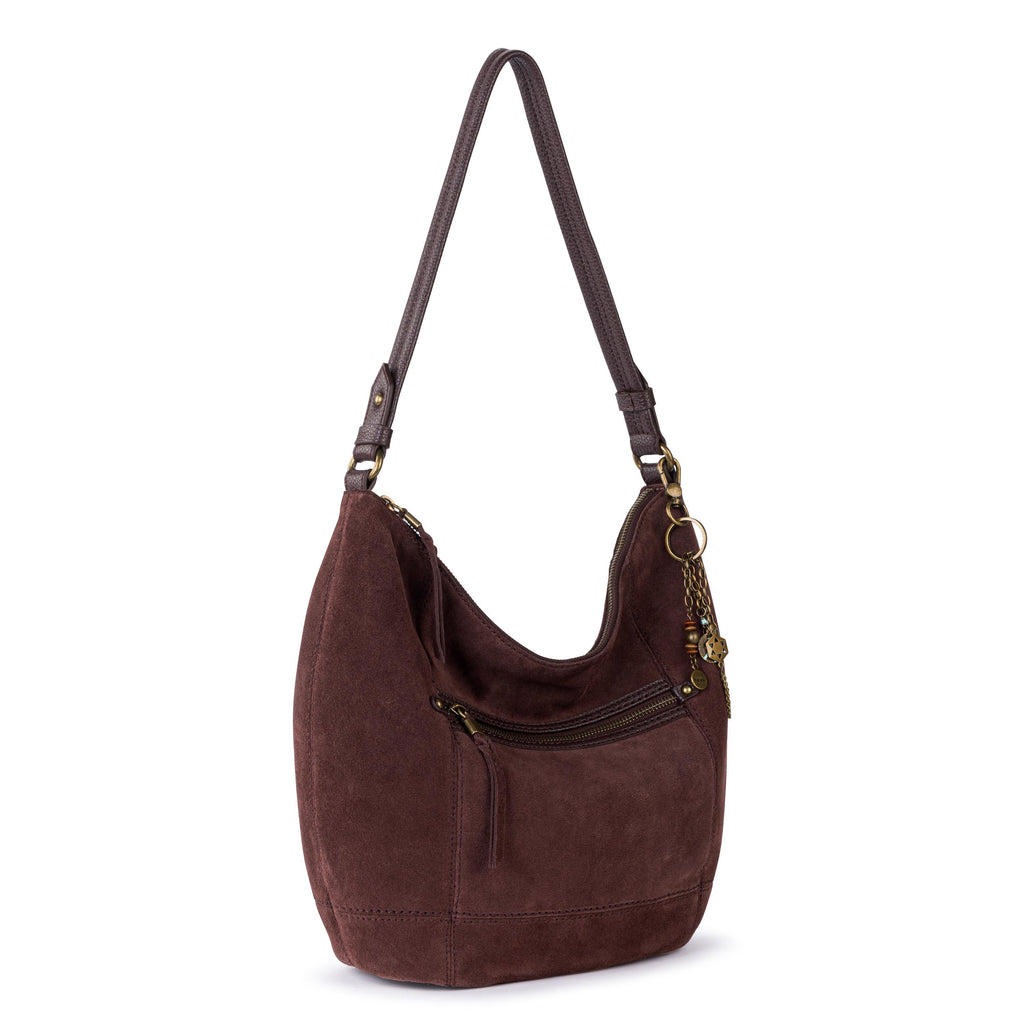 The Sak Sequoia Hobo - Leather - Mahogany Suede