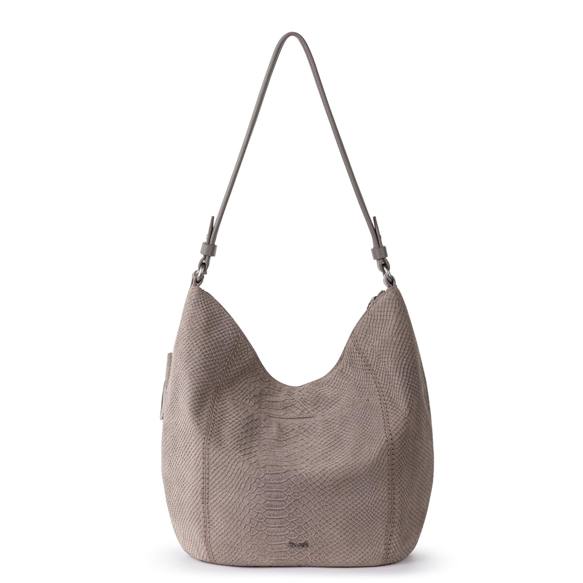 The Sak Sequoia Hobo - Leather - Mushroom Croco Suede