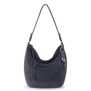 Sequoia Hobo - Leather - Storm Grey Suede