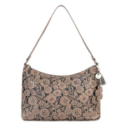 Banyan Hobo - Vegan Leather - Mushroom In Bloom Embossed