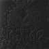 Smartphone Wallet - EcoTwill - Black Floral Embossed