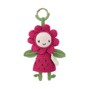 Sunbudz Sunflower Dangle - Hand Crochet - Berry Boo