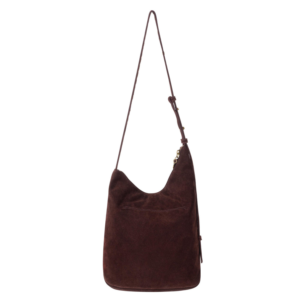 The Sak Tess Bucket - Leather - Mahogany Suede Belt