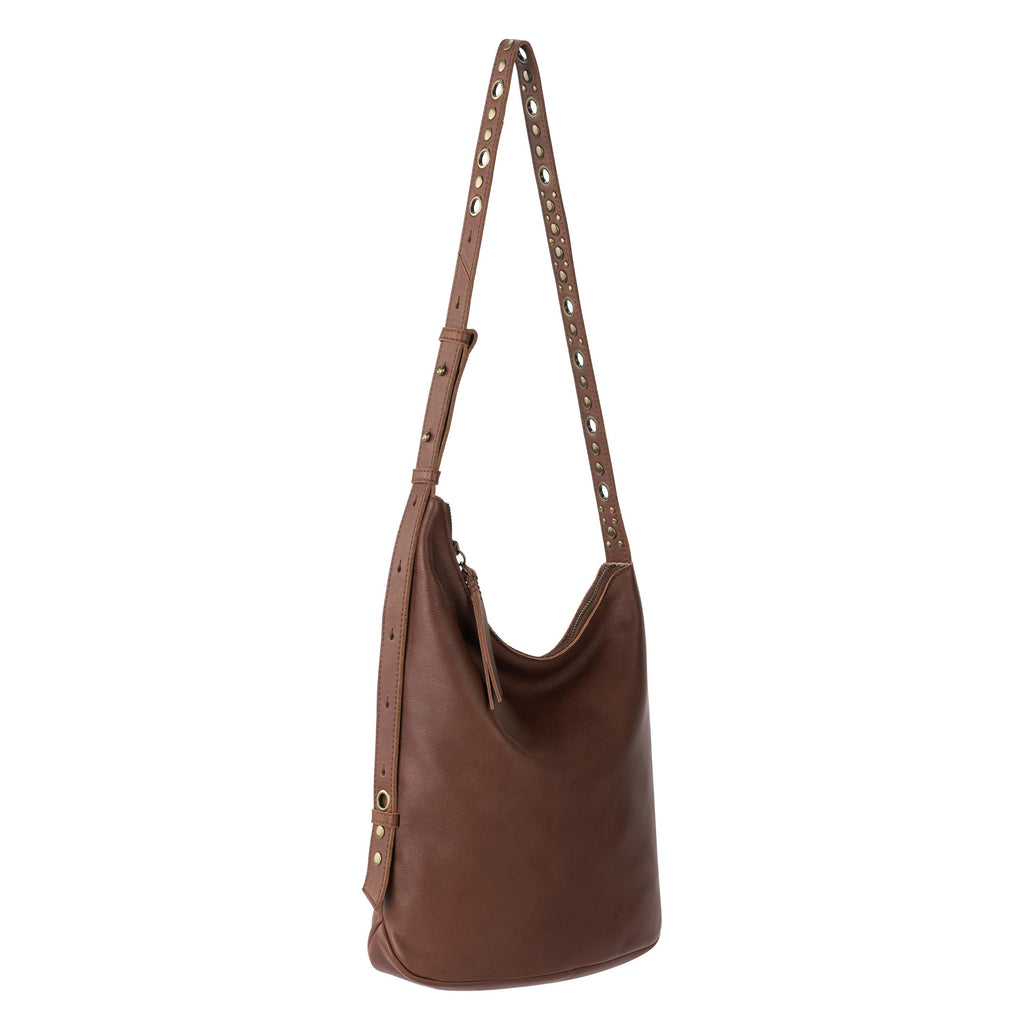 The Sak Tess Bucket - Leather - Whiskey Belt