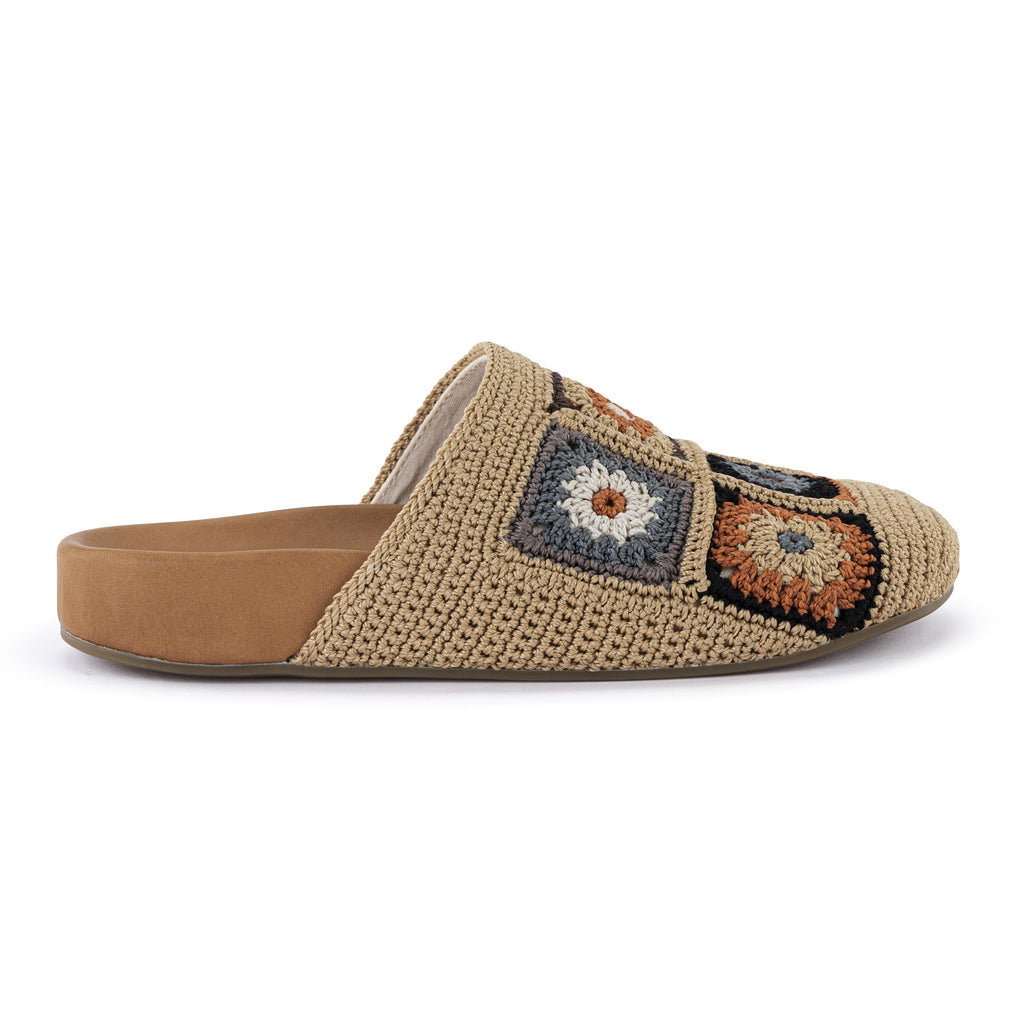 The Sak Bolinas Clog - Hand Crochet - Acorn Patch