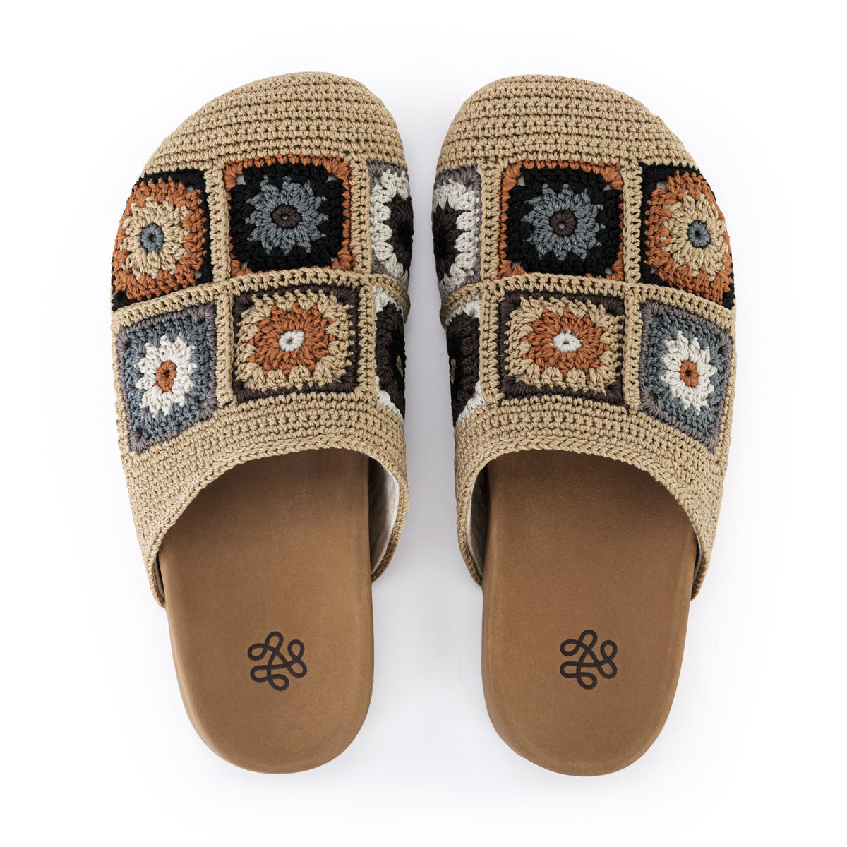 The Sak Bolinas Clog - Hand Crochet - Acorn Patch