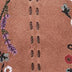 Bolinas Clog - Leather - Tobacco Suede Whimsy Floral Embroidery