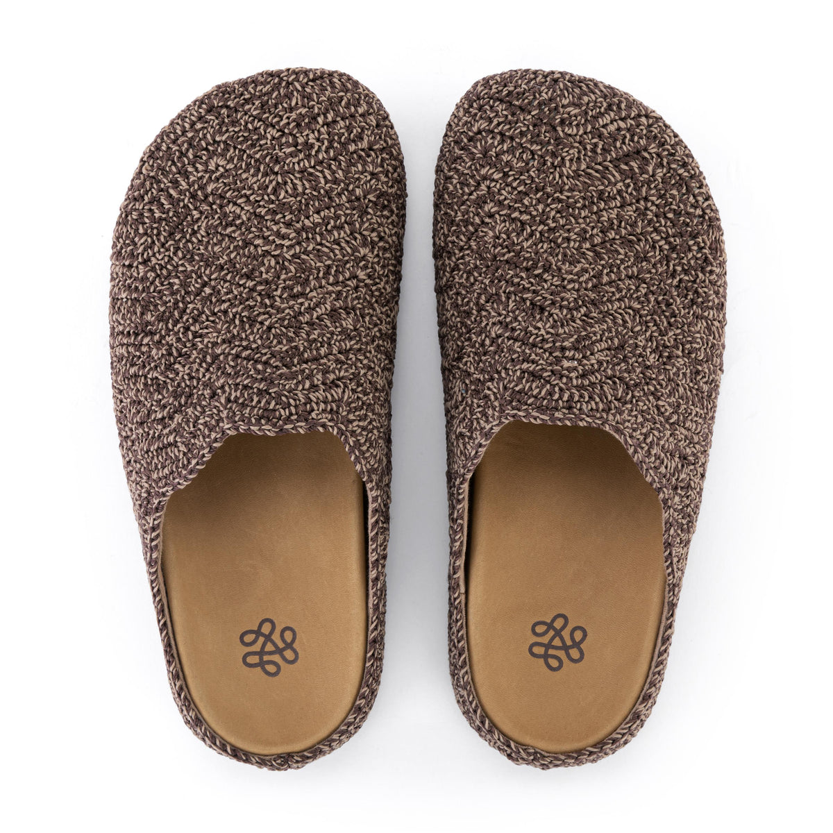 The Sak Bolinas Ripple Clog - Hand Crochet - Nutmeg Static Ripple
