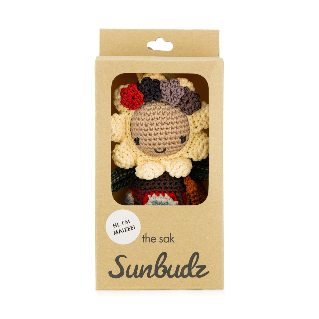 The Sak Sunbudz Sunflower Dangle - Hand Crochet - Maizee