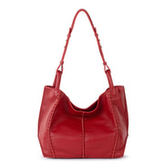 Los Feliz Medium Tote - Leather - Scarlet