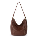 The Sak Sequoia Hobo - Leather - Whiskey Gold Stud